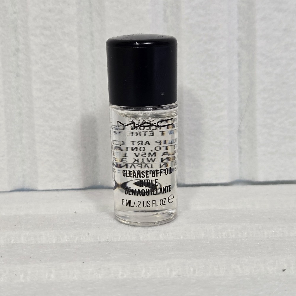 MAC Cleanse Off Oil Makeup Remover Travel Size‎ 0.2 Fl. Oz. New